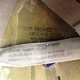 US Military Helmet Liner - stamp
