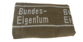 German Army "Bundes-Eigenium" Wool Blanket