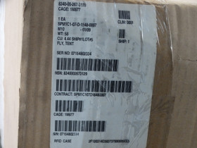 20ft x 24ft tarp box label