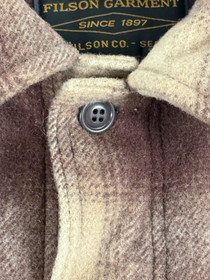 Filson Brown/Tan Ombre buttons