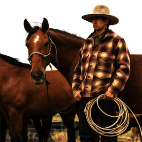 Filson Brown/Tan Ombre w/horse