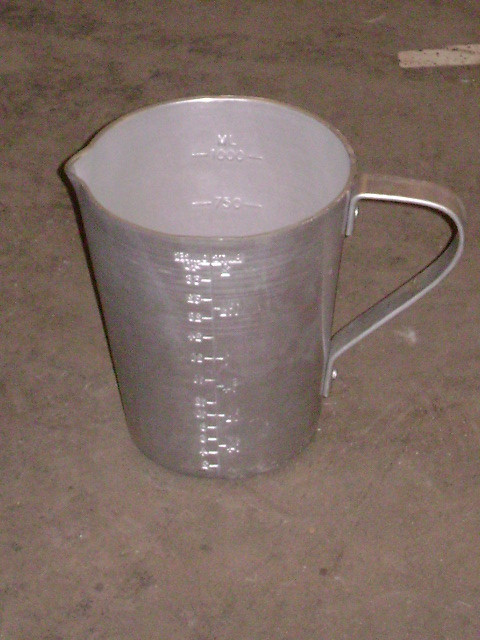 British Military Aluminum Measuring Cup