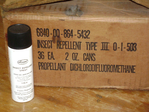 U.S. Military Insect Repellent (type III)