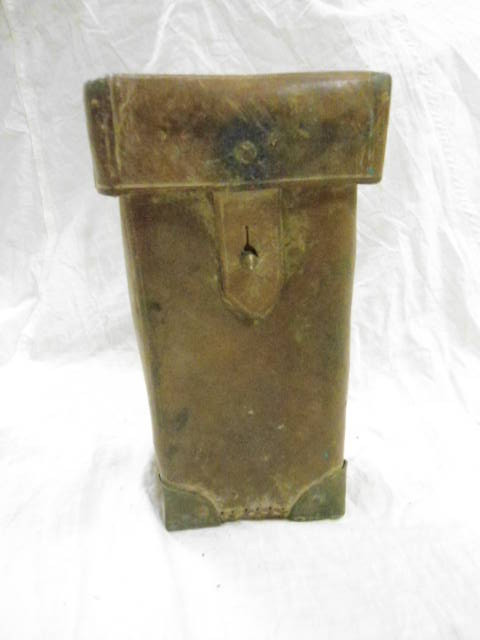 French Leather Single Magazine Pouch