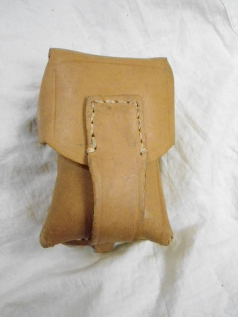 Serbian Army Leather Magazine Pouch