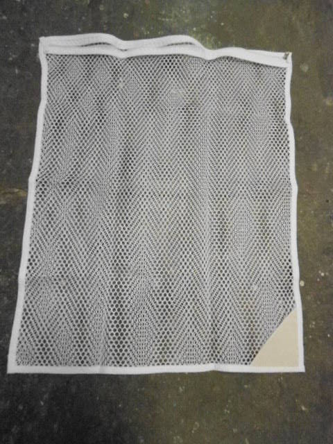 US Military Cotton Mesh Laundry Net (white)