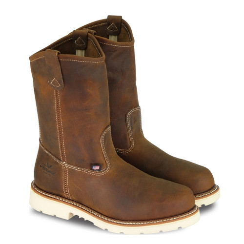 Thorogood Men’s 804-4372 American Heritage 11″ Safety Toe Wellington Boots **DISCONTINUED**