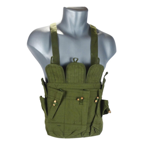 Chicom chest rig for AK-47 (Type 56) - front view