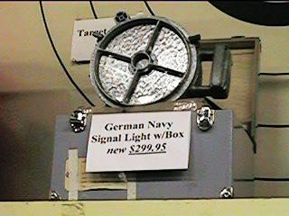 New German Navy Spotlight with Case