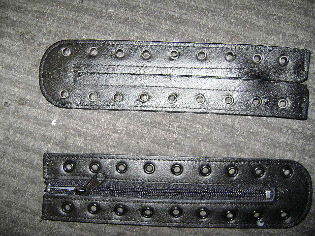 Boot Zipper Inserts