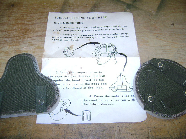 U.S. Military Parachutist Troops Helmet Pad