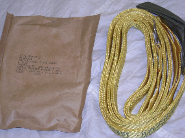 US Air Force Pilot’s Parachute Bridle Assembly