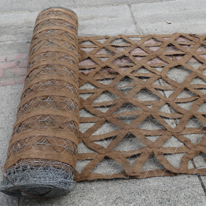 U.S. Army WWII Camouflage Netting Roll in Brown