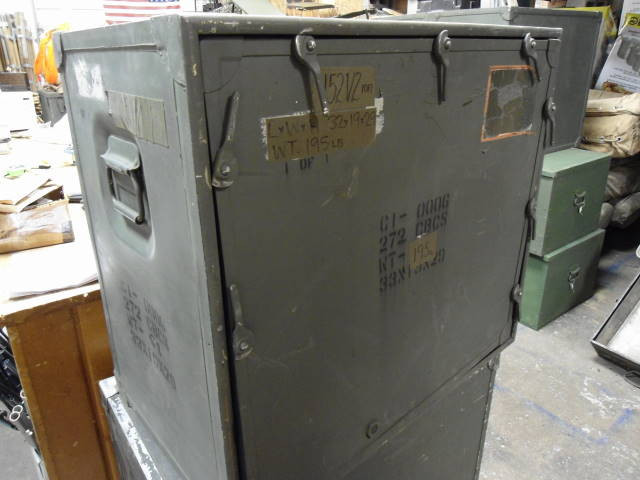 US Army Aluminum Storage Crate
