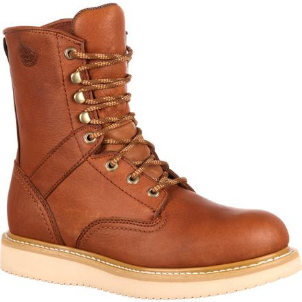 Georgia Boot Men’s Barracuda Gold Wedge Steel Toe Work Boots