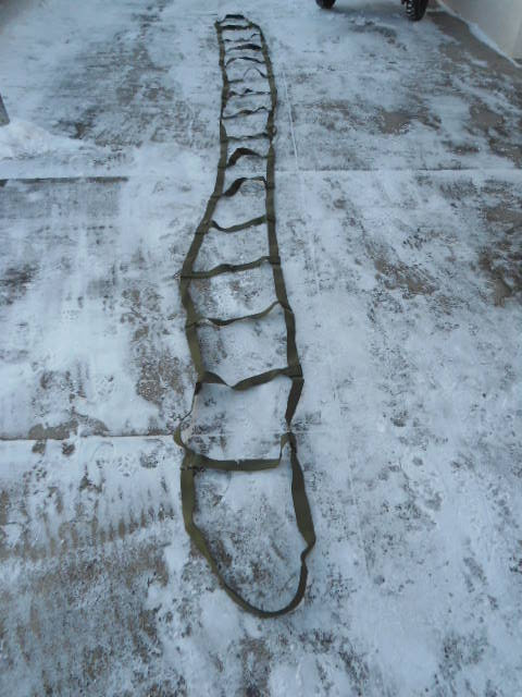 18′ Nylon Web Ladder (1.75″ webbing)