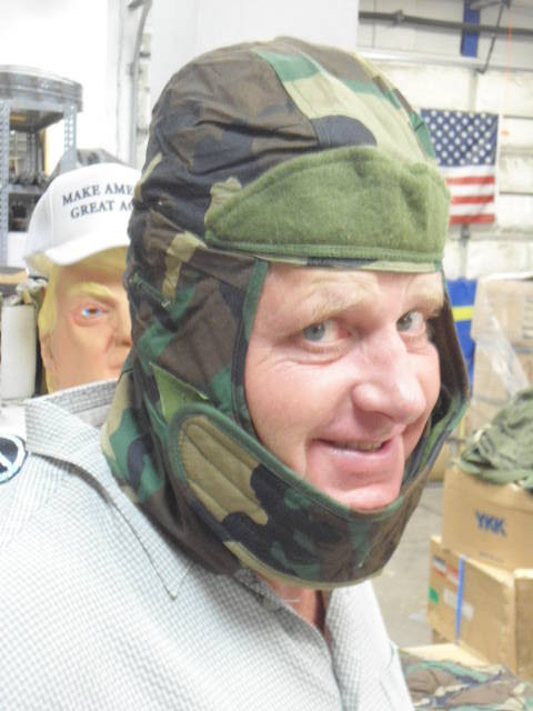 M81 Woodland Camo Helmet Liner