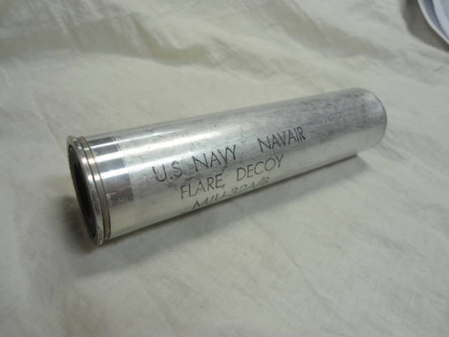 US Navy Decoy Flare Casing