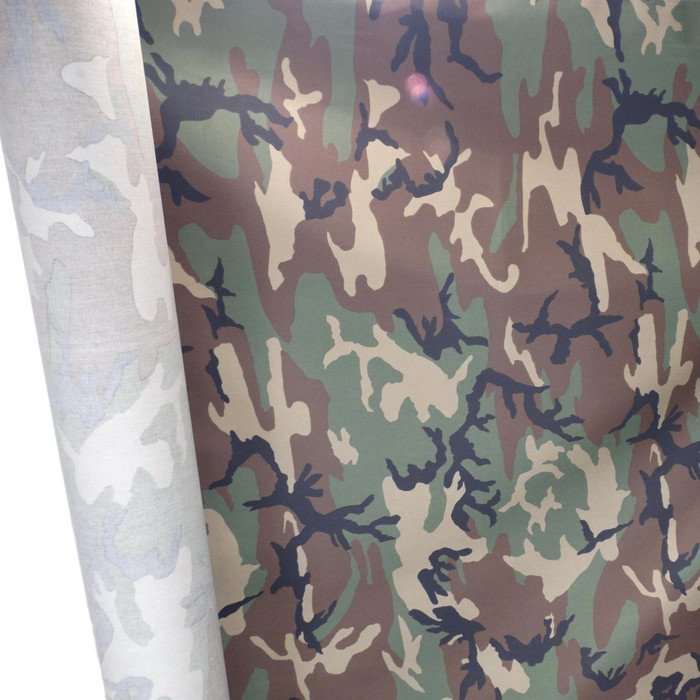 Woodland Camo fabric