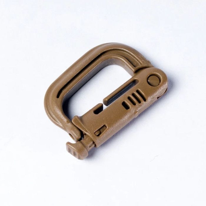 ITW Nexus Plastic Grimloc MOLLE Locking D-Ring COYOTE