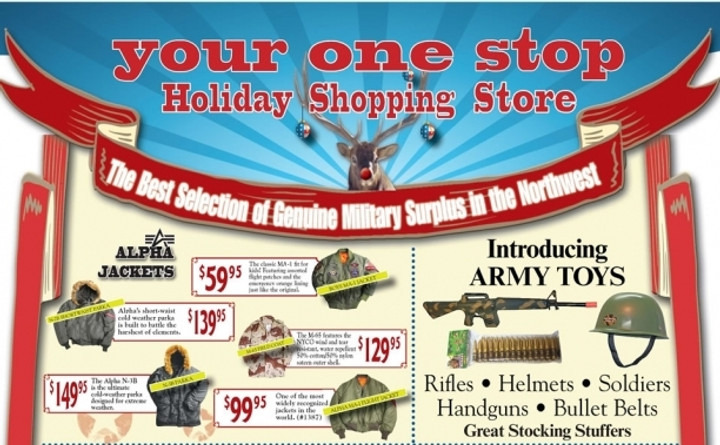 One Stop Holiday Shopping! One Stop Holiday Shopping!