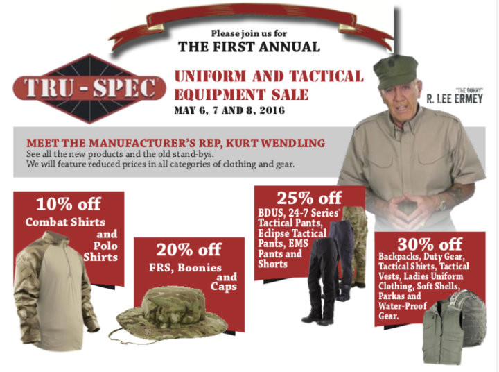 First Annual Tru-Spec Sale 