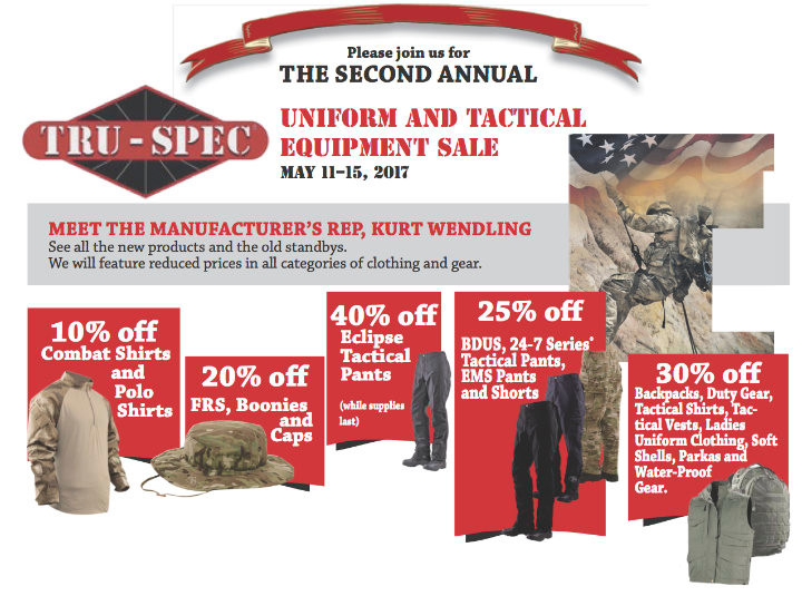 2017 Tru-Spec Sale