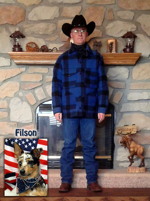 Filson Clothing Fan Names His Dog ‘Filson’!