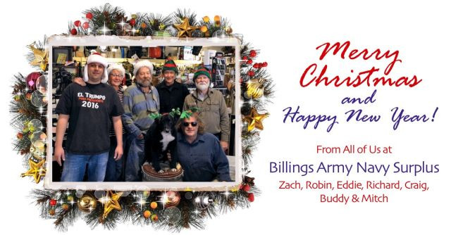 Merry Christmas From All of Us!