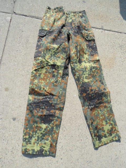 Camouflage pants.