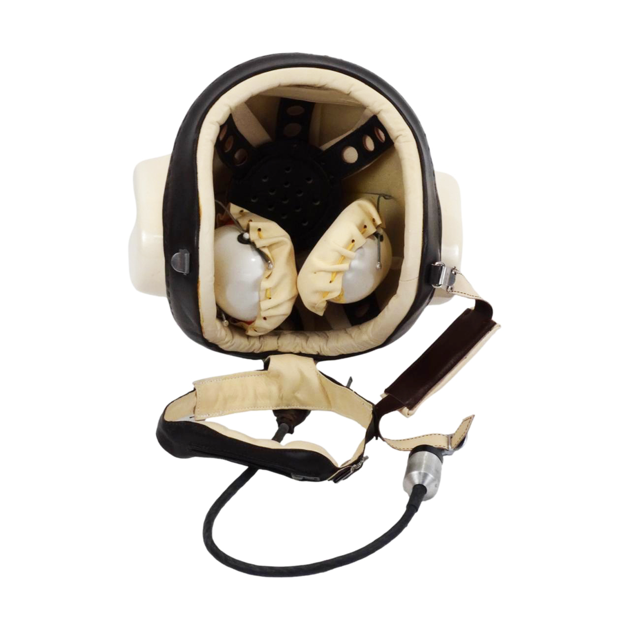 Helicopter helmet - inside