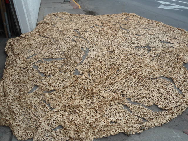 ULCANS HEXAGON カモフラージュネット Military Camo Netting w./ Mosquito Screen | Army Navy Warehouse