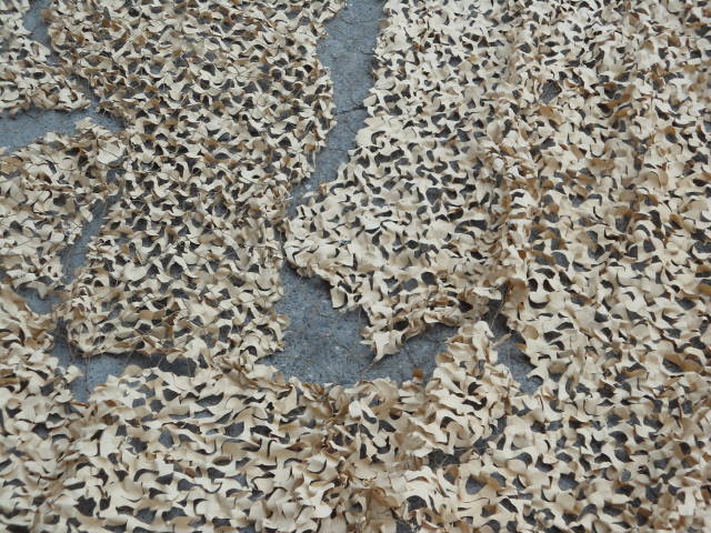 US Military 28′ x 32′ Hexagon Desert Camo Net - Billings