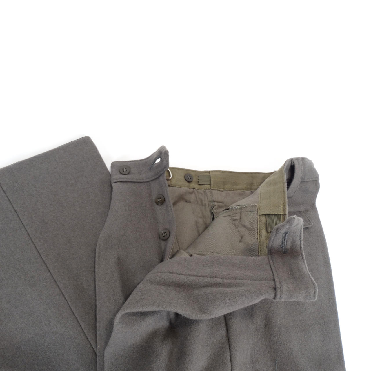 East German Uniform Wool Pants