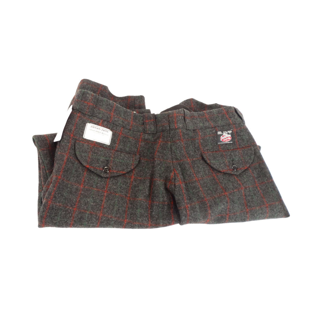 Johnson Wool Pants - back pockets