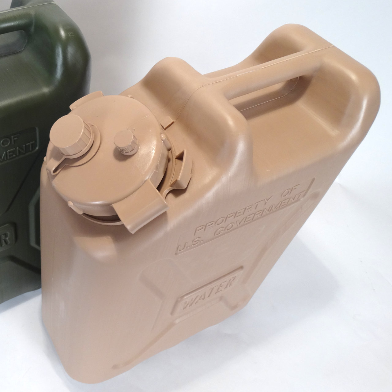 Water Jerry Can - top view