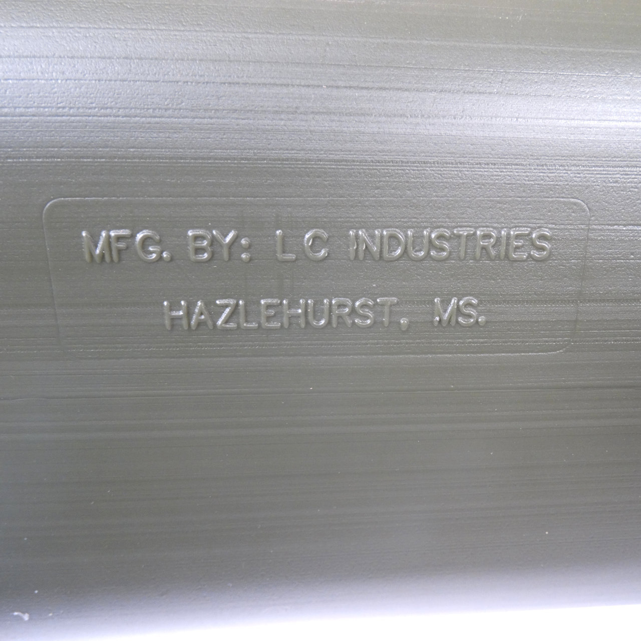 Water Jerry Can imprint - Mfg by: LC Industries Hazlehurst, MS