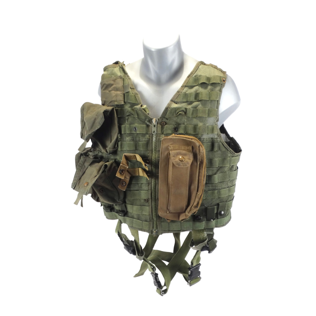 US Military CMU-33A/P22P-18 Survival Vest (Olive Drab)