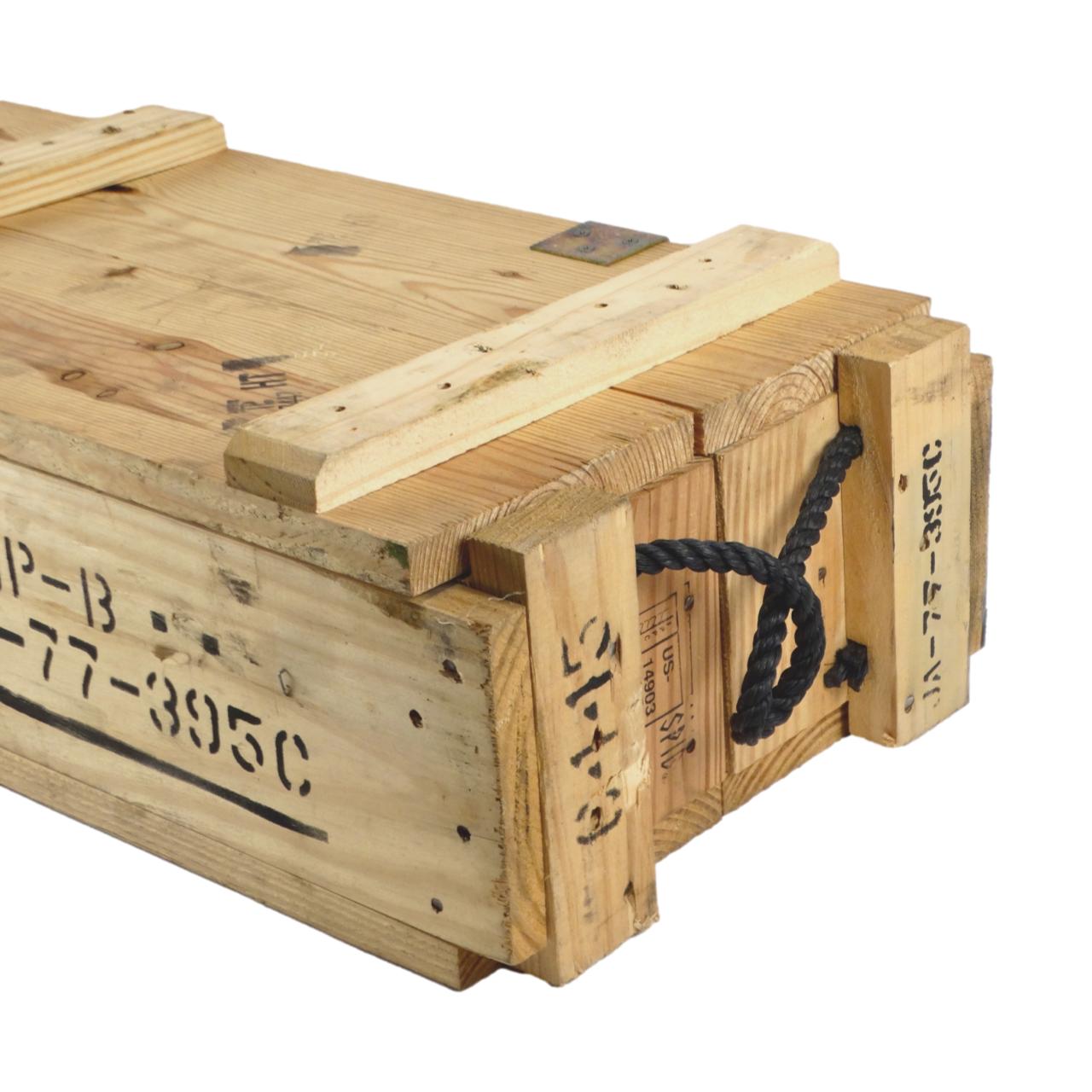 Howitzer Wood Crate - end