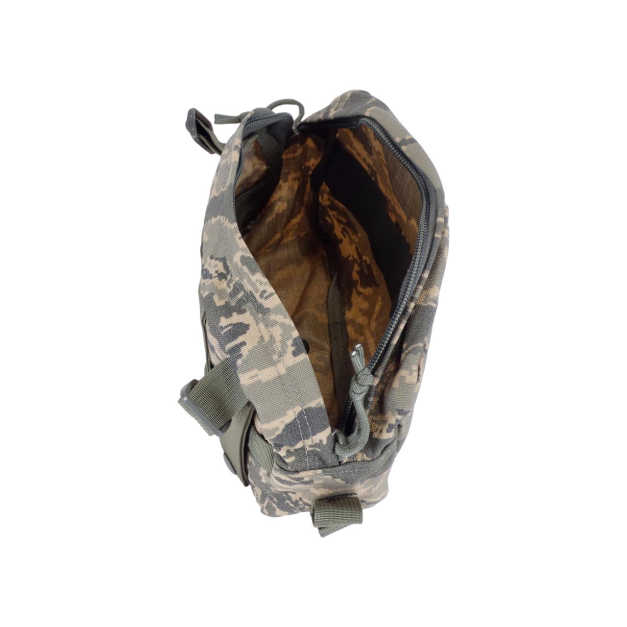 USAF ABU Camouflage Horizontal Utility Pouch USAF ABU Camouflage Horizontal Utility Pouch