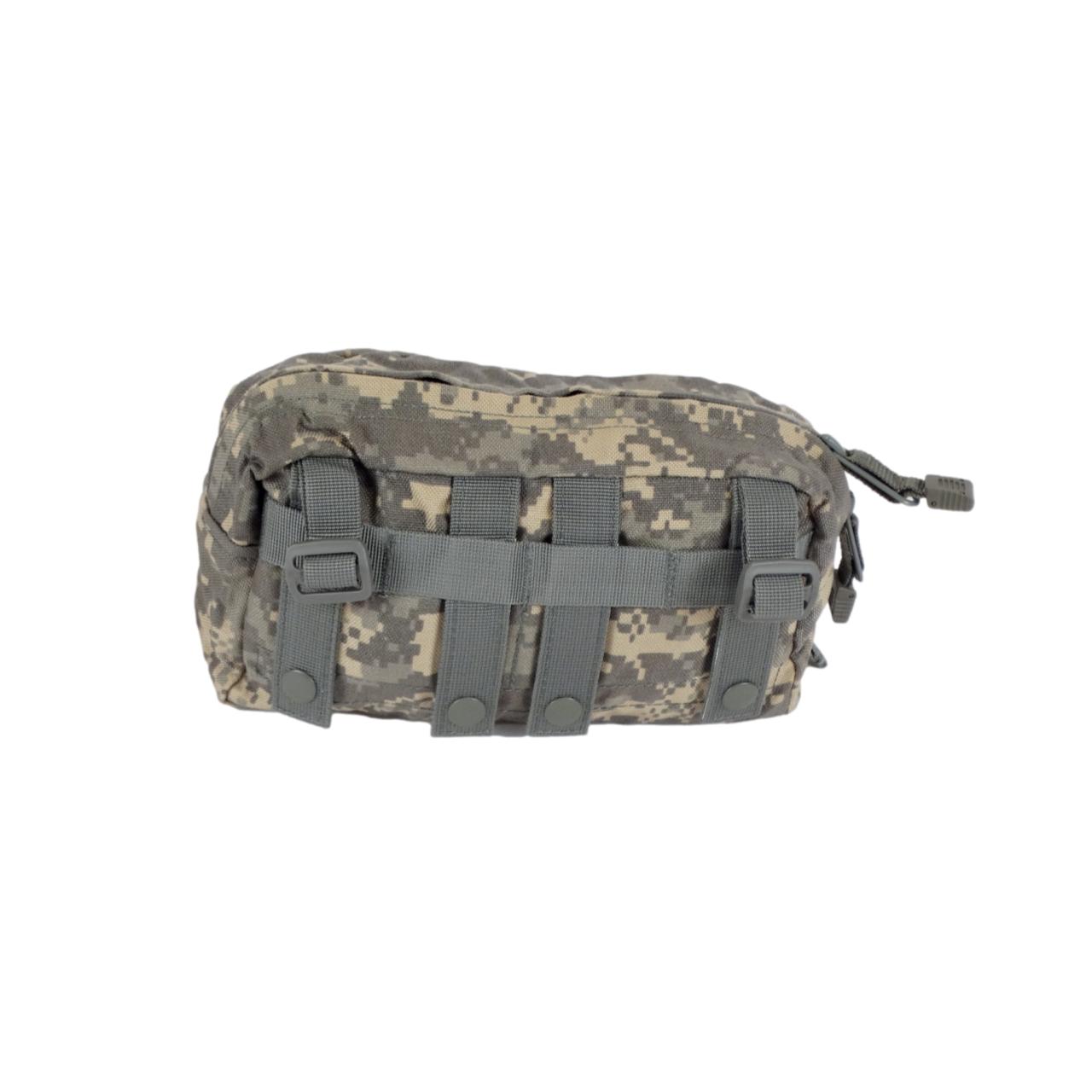 US Army ACU Camouflage Horizontal Utility Pouch US Army ACU Camouflage Horizontal Utility Pouch