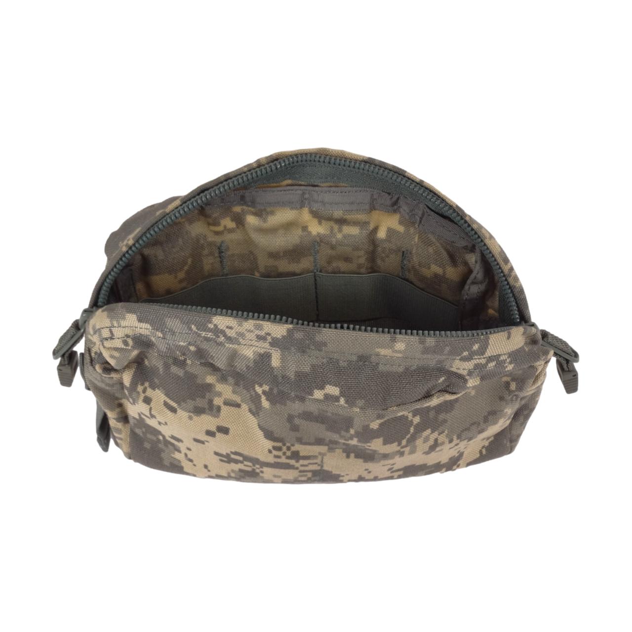 US Army ACU Camouflage Horizontal Utility Pouch US Army ACU Camouflage Horizontal Utility Pouch