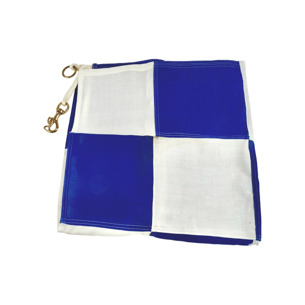 Vintage US Navy Letter “N” US Signal Flag - folded