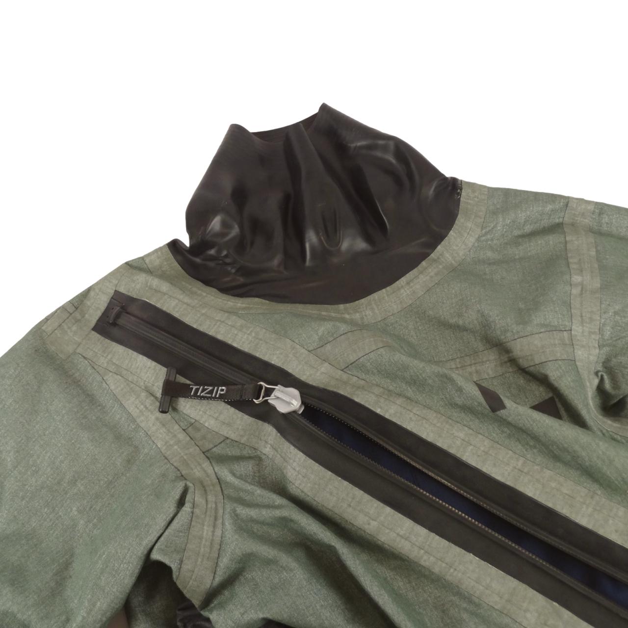 Multifab Survival Raven Aerostar Gore-Tex Dry Suit - zipper