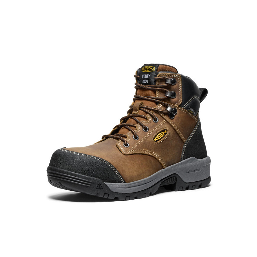 Keen Men's Evanston 6″ Insulated Waterproof Boot