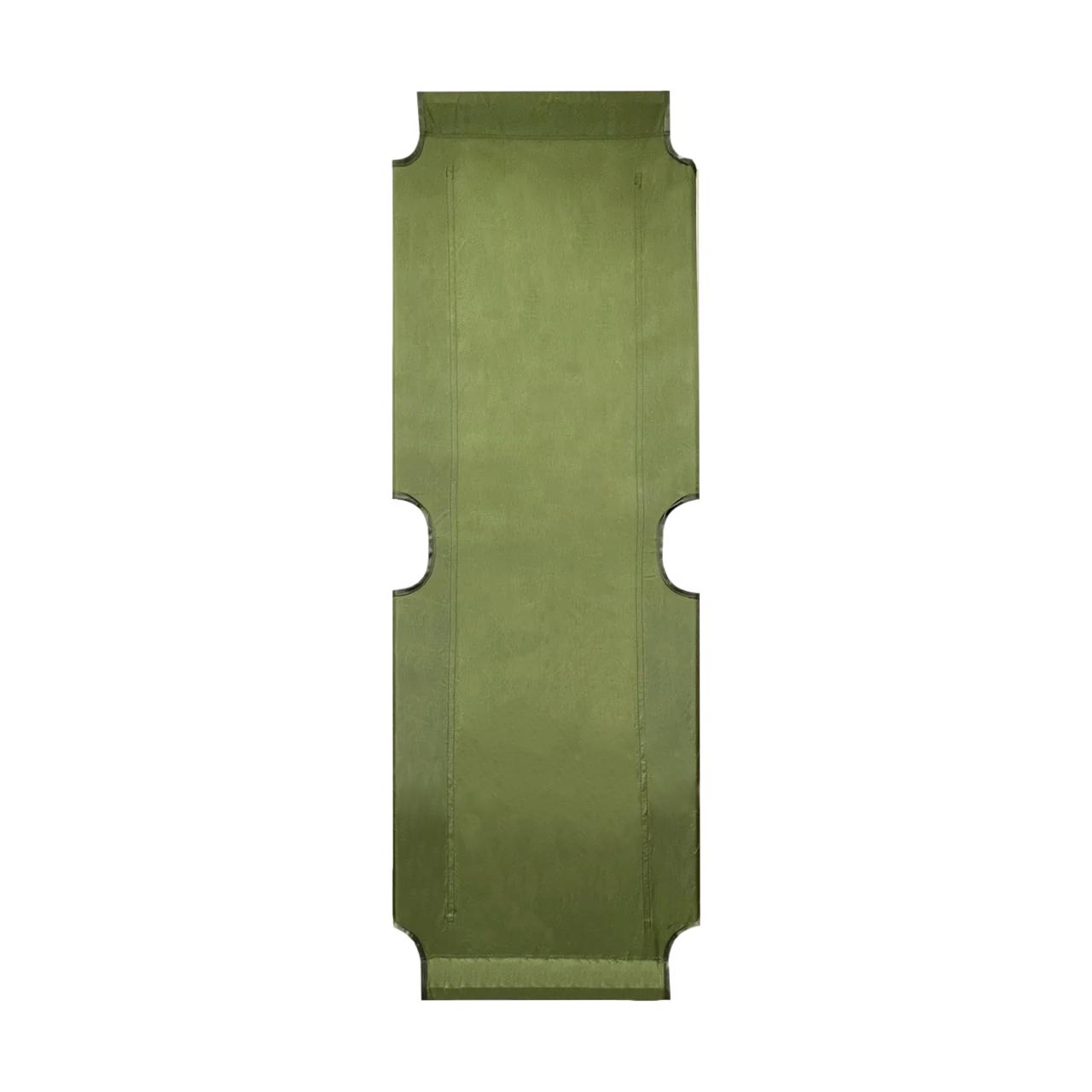 Replacement cover for folding aluminum military cot - olive drab canvas fabric