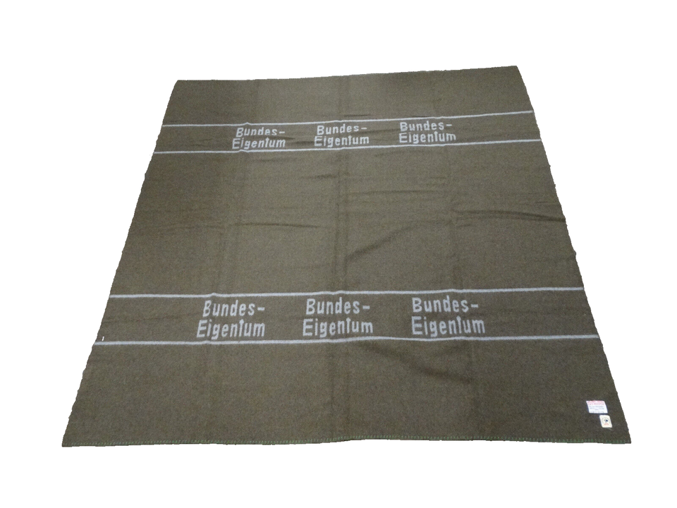 German Army "Bundes-Eigenium" Wool Blanket