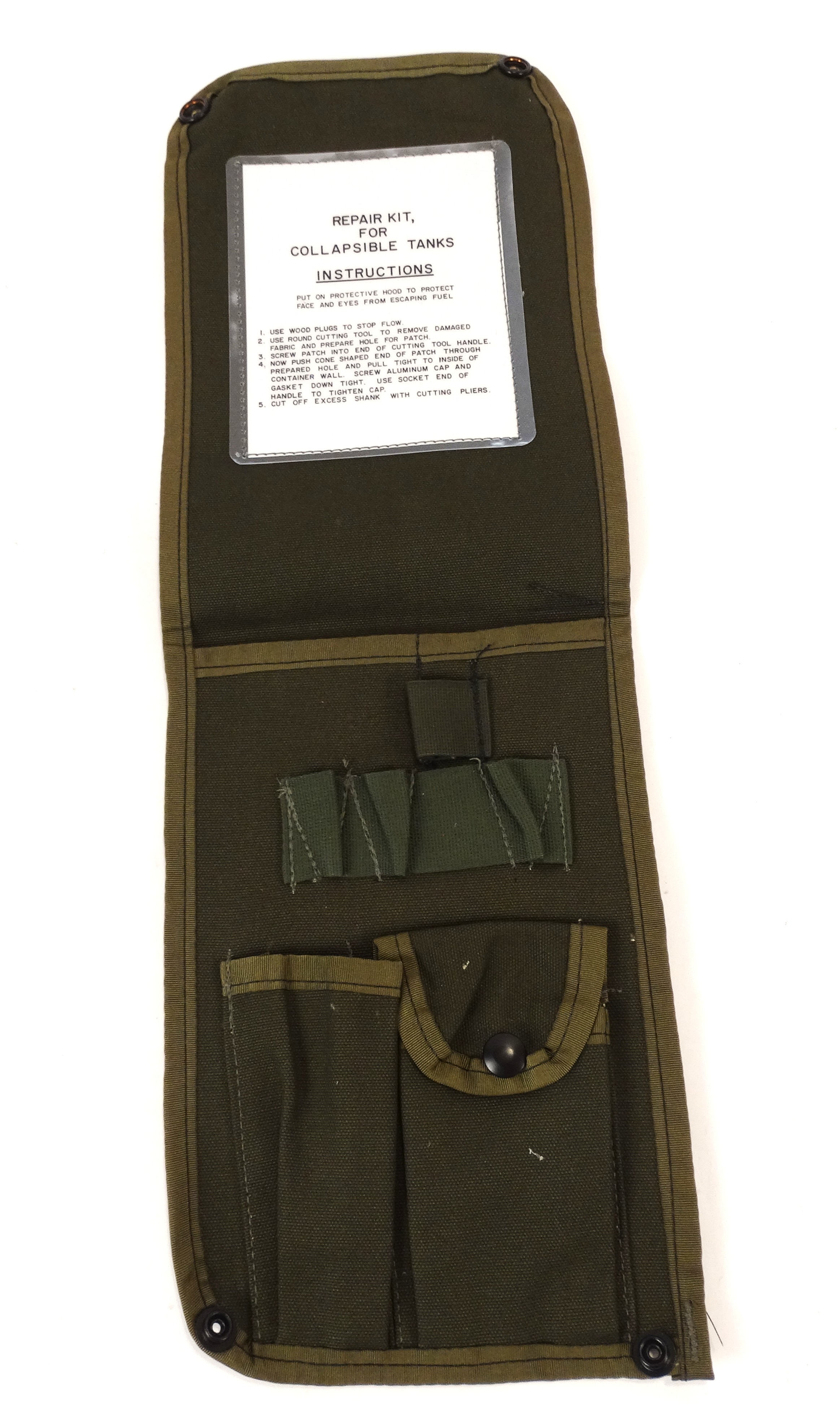 US Military Collapsible Tanks Repair Kit (empty)