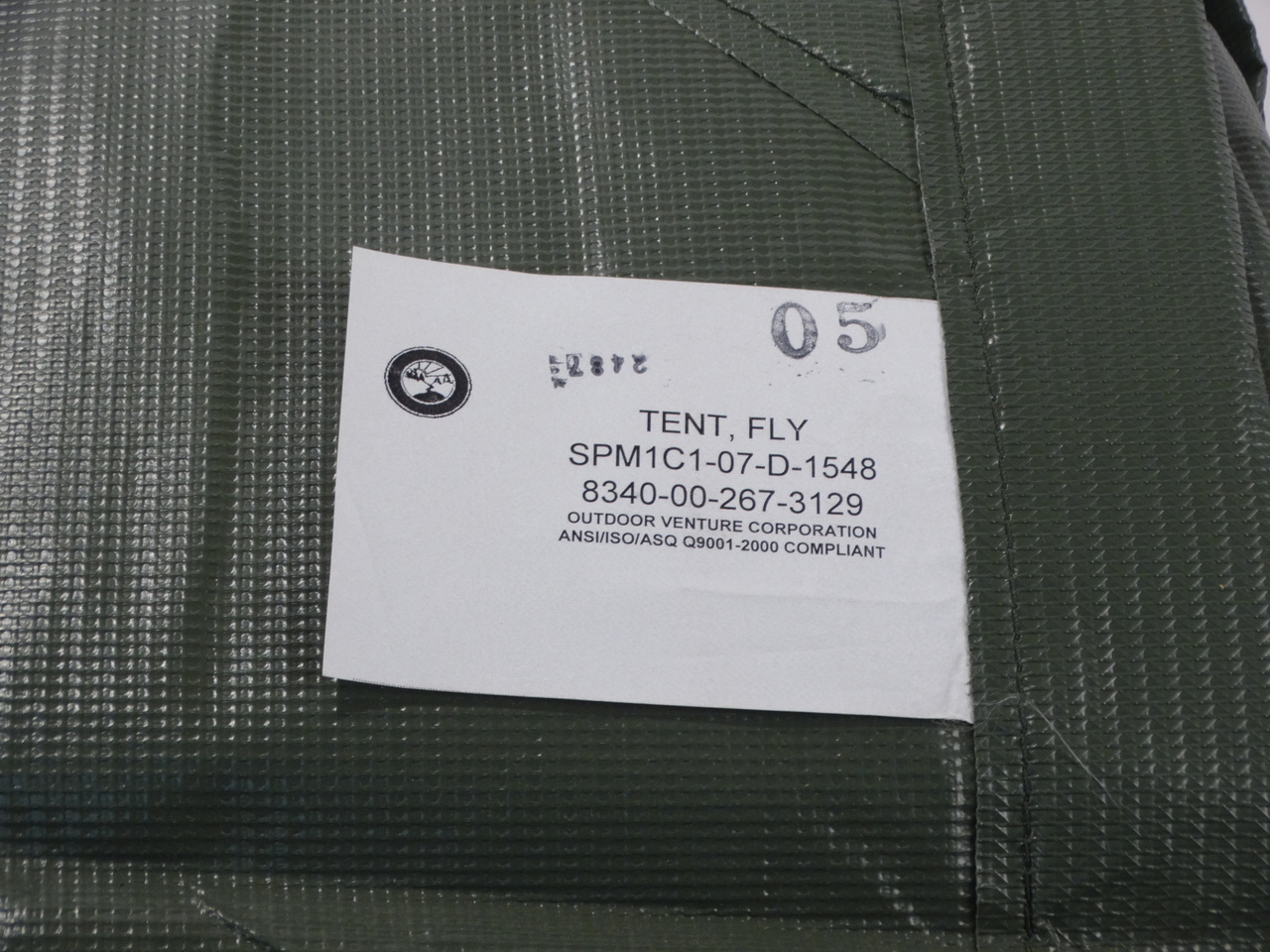 20ft x 24ft tarp label