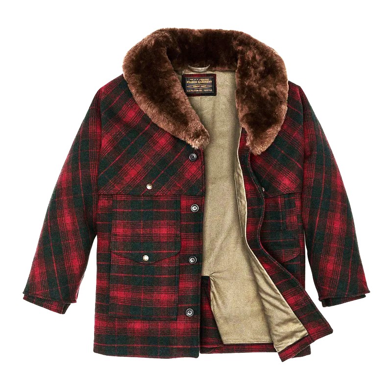 Filson Wool Packer front open